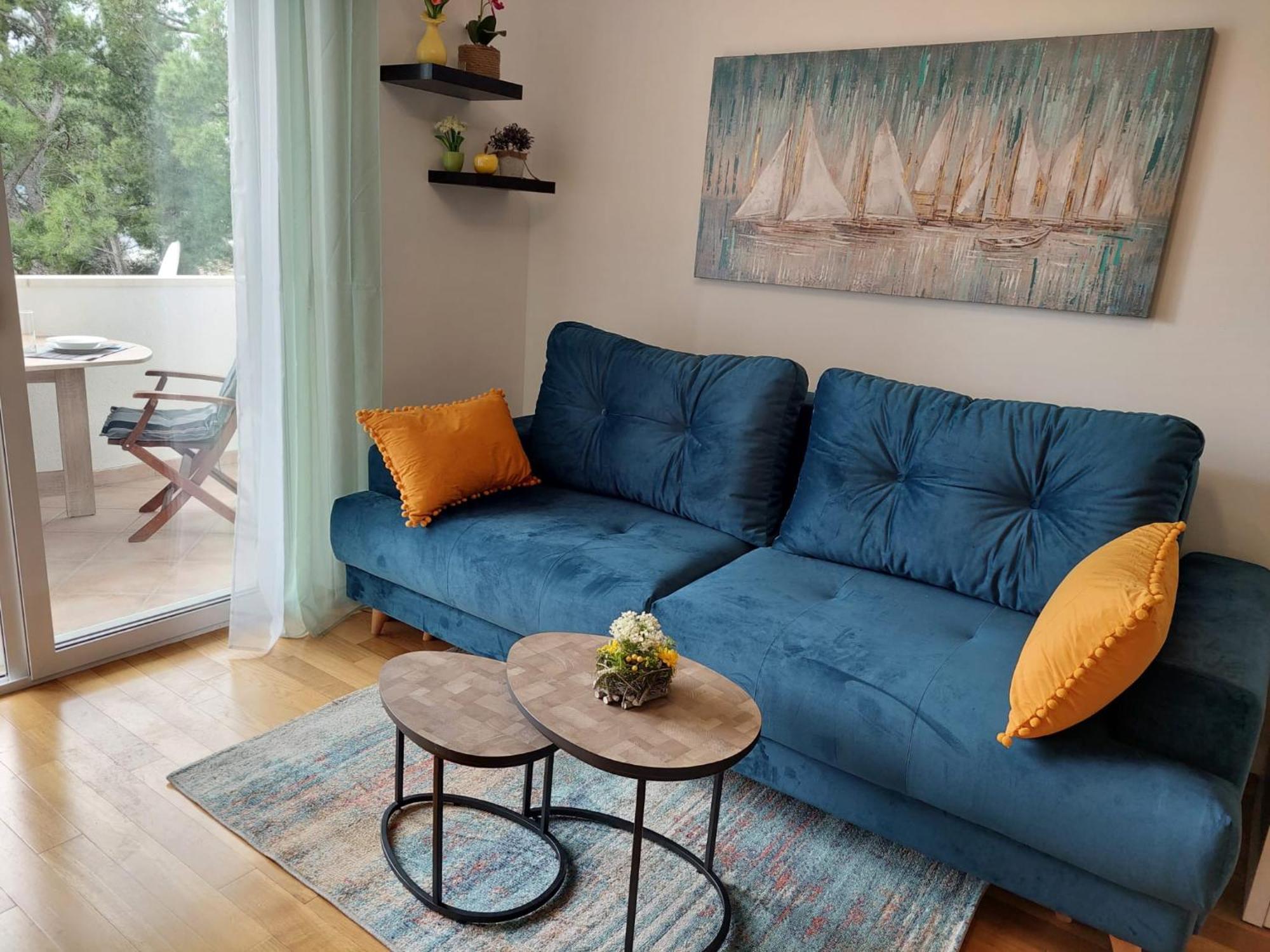 Apartment Eny Baška Voda Eksteriør billede