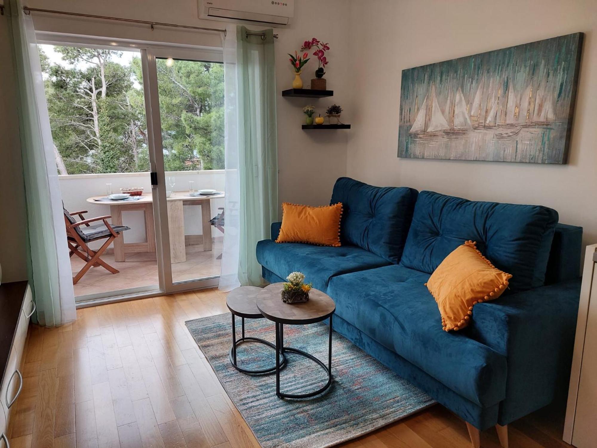 Apartment Eny Baška Voda Eksteriør billede